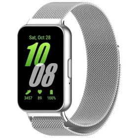 Techsuit - Watchband (W009) - Samsung Galaxy Fit3 - Silver