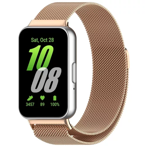 Techsuit - Watchband (W009) - Samsung Galaxy Fit3 - Rose Gold