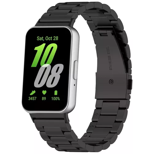 Techsuit - Watchband (W010) - Samsung Galaxy Fit3 - Black