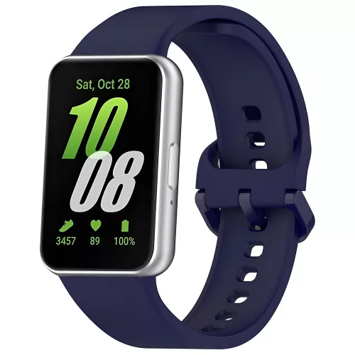 Techsuit - Watchband (W086) - Samsung Galaxy Fit3 - Navy Blue