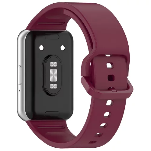 Techsuit - Watchband (W086) - Samsung Galaxy Fit3 - Burgundy