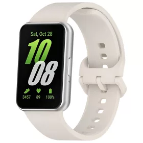   Techsuit - Watchband (W086) - Samsung Galaxy Fit3 - Creamy White