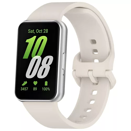 Techsuit - Watchband (W086) - Samsung Galaxy Fit3 - Creamy White