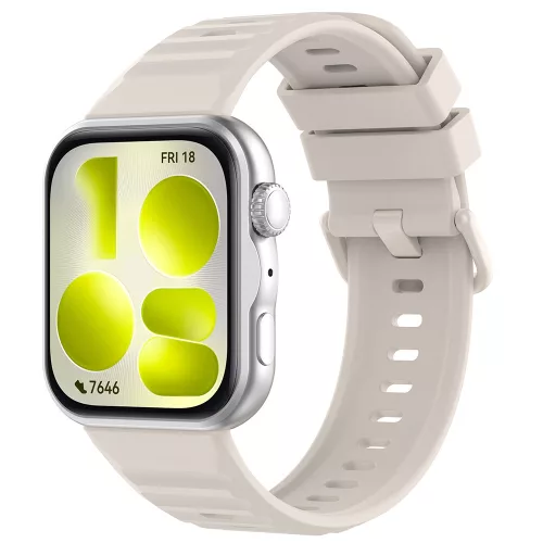 Techsuit - Watchband (W082) - Huawei Watch Fit 5 Pro - Cream