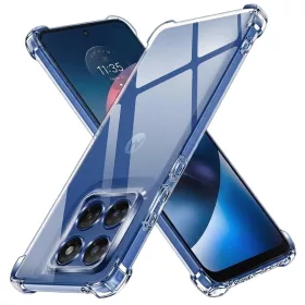   Techsuit - Shockproof Átlátszó Ütésálló Szilikon tok - Motorola Moto G37 / G37 Power / G47 - Átlátszó