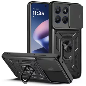   Techsuit - CamShield ütésálló tok - Motorola Moto G37 / G47 - Fekete