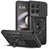 Techsuit - CamShield ütésálló tok - Motorola Moto G37 Power - Fekete