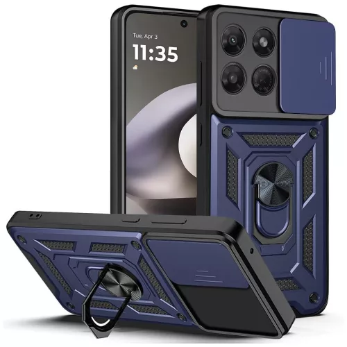 Techsuit - CamShield ütésálló tok - Motorola Moto G37 Power - Kék