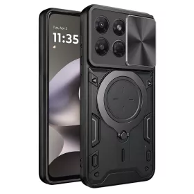   Techsuit - CamGuard Pro tok ütésálló tok - Motorola Moto G37 Power - Fekete