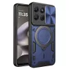 Techsuit - CamGuard Pro tok ütésálló tok - Motorola Moto G37 Power - Kék