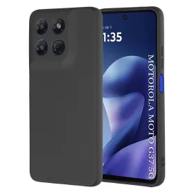   Techsuit - SoftFlex szilikon tok - Motorola Moto G37 / G37 Power / G47 - Fekete