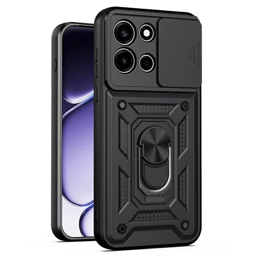 Techsuit - CamShield ütésálló tok - OnePlus Nord 6 - Fekete