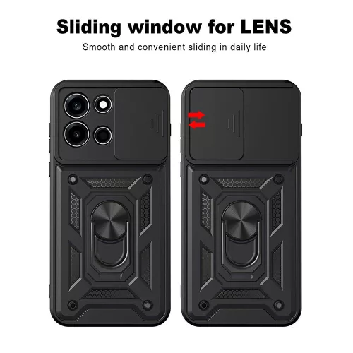 Techsuit - CamShield ütésálló tok - OnePlus Nord 6 - Kék