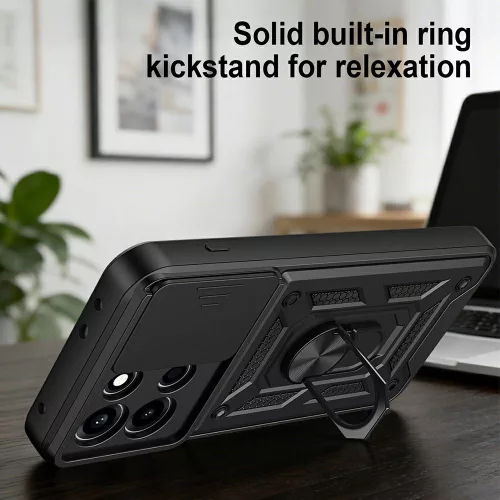 Techsuit - CamShield ütésálló tok - OnePlus Nord 6 - Kék