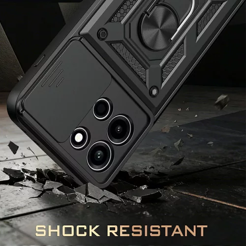 Techsuit - CamShield ütésálló tok - OnePlus Nord 6 - Kék