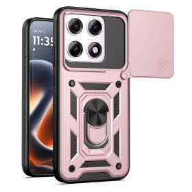   Techsuit - CamShield ütésálló tok - Motorola Edge 70 Pro - Rosegold