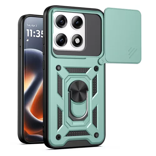 Techsuit - CamShield ütésálló tok - Motorola Edge 70 Pro - Zöld