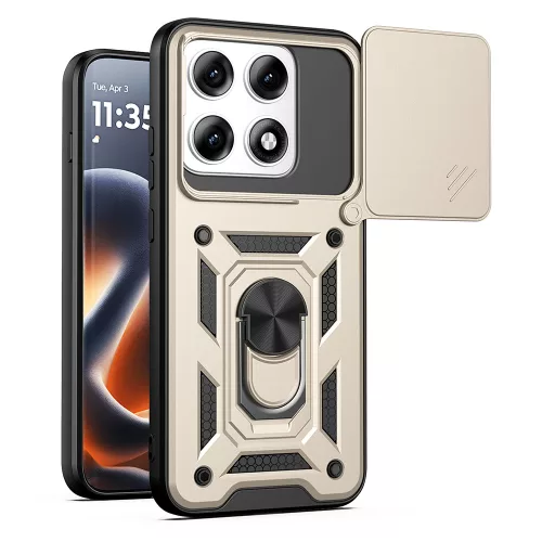 Techsuit - CamShield ütésálló tok - Motorola Edge 70 Pro - Arany
