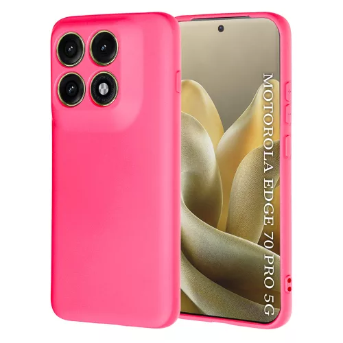 Techsuit - SoftFlex szilikon tok - Motorola Edge 70 Pro - Pink