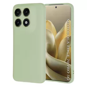   Techsuit - SoftFlex szilikon tok - Motorola Edge 70 Pro - Mentazöld