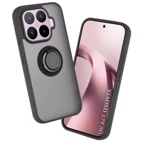 Techsuit - Glinth gyűrűs tok - Xiaomi 17T - Fekete