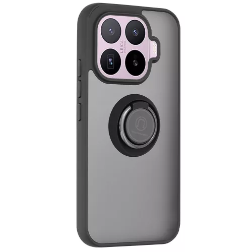 Techsuit - Glinth gyűrűs tok - Xiaomi 17T - Fekete