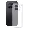 Techsuit - Clear Silicone tok - Xiaomi 17T Pro - Átlátszó