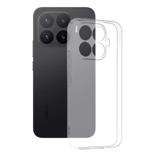 Techsuit - Clear Silicone tok - Xiaomi 17T Pro - Átlátszó