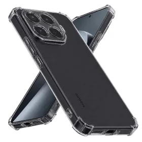   Techsuit - Shockproof Átlátszó Ütésálló Szilikon tok - Xiaomi 17T Pro - Átlátszó