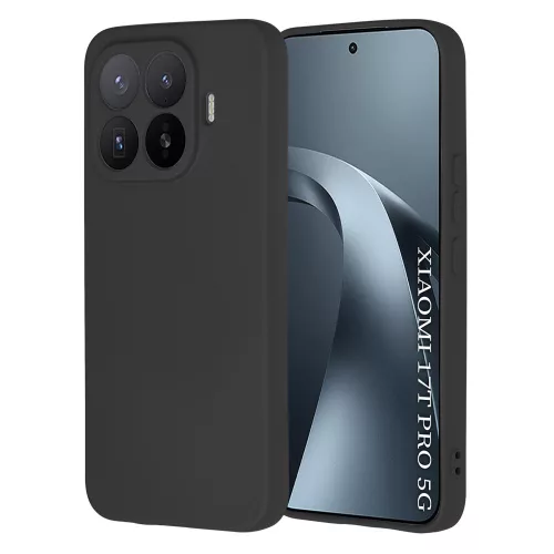 Techsuit - SoftFlex szilikon tok - Xiaomi 17T Pro - Fekete