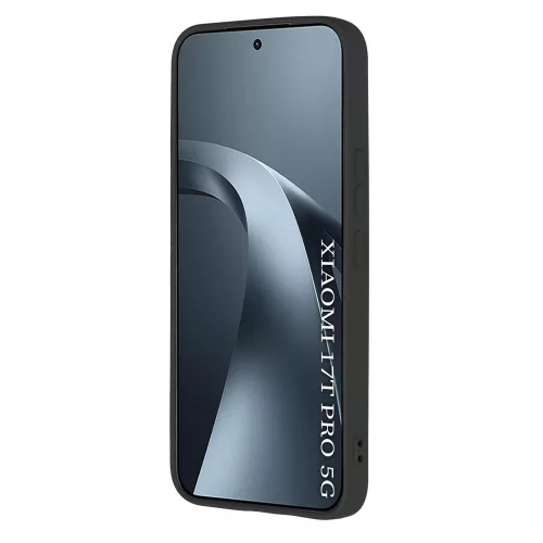 Techsuit - SoftFlex szilikon tok - Xiaomi 17T Pro - Fekete