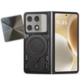   Techsuit - CamGuard Pro tok ütésálló tok - Motorola Razr Fold - Fekete