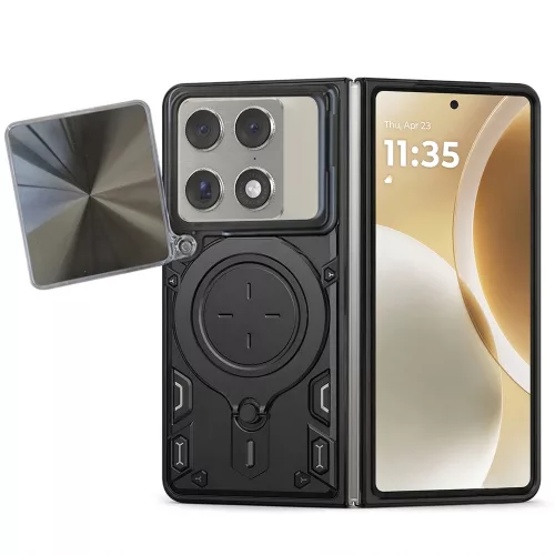Techsuit - CamGuard Pro tok ütésálló tok - Motorola Razr Fold - Fekete