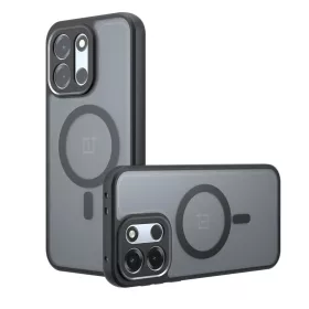   Techsuit - PureFrost MagSafe Ütésálló tok Ütésálló tok - OnePlus Nord 6 - Matt fekete