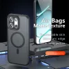 Techsuit - PureFrost MagSafe Ütésálló tok Ütésálló tok - OnePlus Nord 6 - Matt fekete