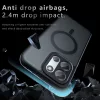 Techsuit - PureFrost MagSafe Ütésálló tok Ütésálló tok - OnePlus Nord 6 - Matt fekete