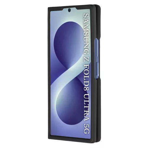 Techsuit - Glinth gyűrűs tok - Samsung Galaxy Z Fold8 Ultra - Fekete