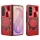 Techsuit - CamGuard Pro tok - Samsung Galaxy Z Fold7 / Z Fold8 Ultra - Piros