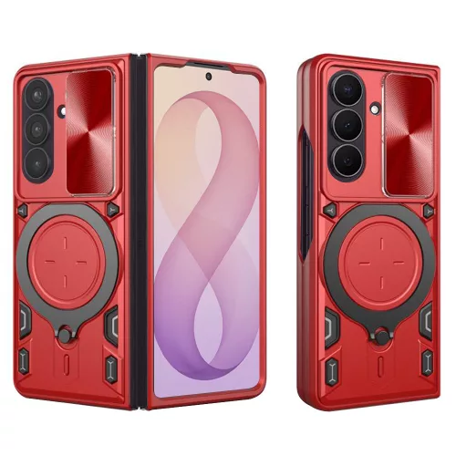 Techsuit - CamGuard Pro tok - Samsung Galaxy Z Fold7 / Z Fold8 Ultra - Piros