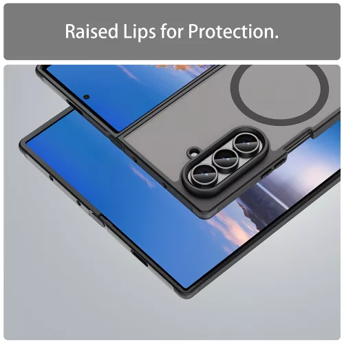 Techsuit - HaloFrost II MagSafe - Samsung Galaxy Z Fold8 Ultra - Black