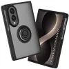 Techsuit - Glinth gyűrűs tok - Samsung Galaxy Z Fold8 - Fekete