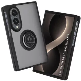   Techsuit - Glinth gyűrűs tok - Samsung Galaxy Z Fold8 - Fekete