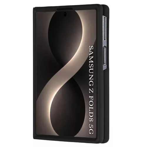 Techsuit - Glinth gyűrűs tok - Samsung Galaxy Z Fold8 - Fekete