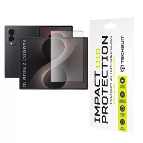   Techsuit - 111D Full Cover / Full Glue Glass - Samsung Galaxy Z Fold8 - Black