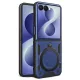 Techsuit - CamGuard Pro tok ütésálló tok - Samsung Galaxy Z Flip8 - Kék