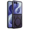 Techsuit - CamGuard Pro tok ütésálló tok - Samsung Galaxy Z Flip8 - Lila