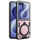 Techsuit - CamGuard Pro tok ütésálló tok - Samsung Galaxy Z Flip8 - Rosegold