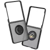 Techsuit - Glinth gyűrűs tok - Samsung Galaxy Z Flip8 / Z Flip7 - Fekete