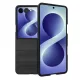 Techsuit - Magic Shield tok - Samsung Galaxy Z Flip8 - Fekete