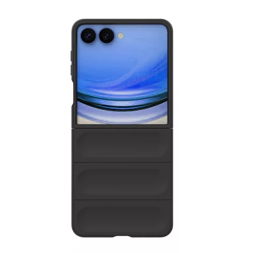Techsuit - Magic Shield tok - Samsung Galaxy Z Flip8 - Fekete